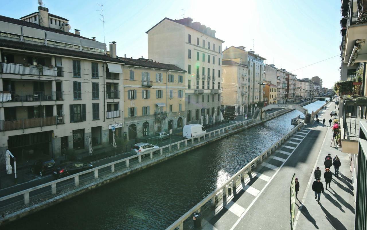 Orea Spiti - Charming Flat & Canal View Few Steps From Movida Mailand Exterior foto